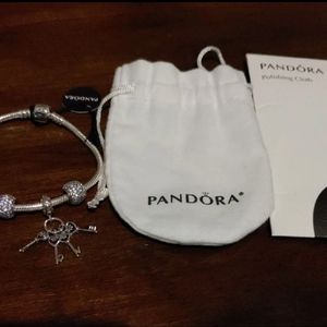 Pandora Keys of Love Braclet